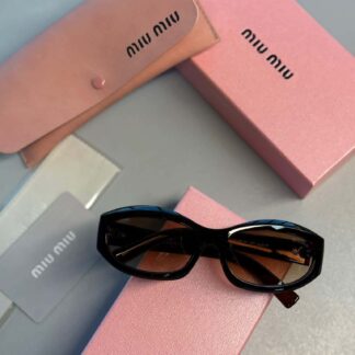 Mıu Mıu Original Premium Full Set Güneş Gözlüğü -Kahve