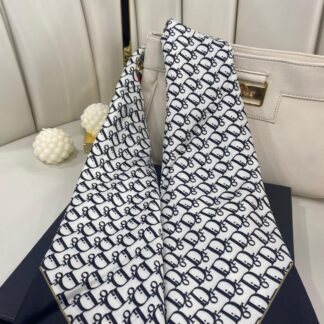 Dior Twill Eşarp-356534-Gold Siyah