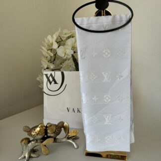 Lv Jakar Şal 44145 - Beyaz