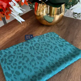 LEVİDOR Clover Jakar Capri Şal 17386 - Petrol
