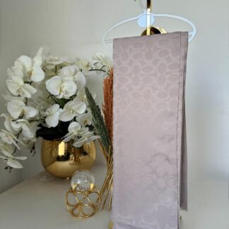Coach Desen Pamuk Şal 61444 - Soft Pudra