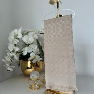 Coach Desen Pamuk Şal 61444 - Soft Vizon