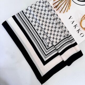 Vakko Desen Pamuk Soft Şal 61446 - Ekru