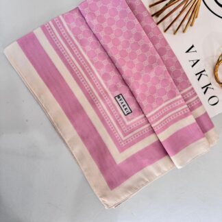 Vakko Desen Pamuk Soft Şal 61446 - Gül Kurusu