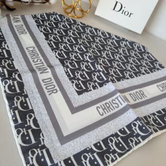 Dior Twill Eşarp 114601 - Füme