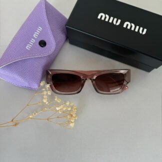 YENİ Miu Miu 10WS Güneş Gözlüğü - Pembe