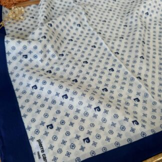 Pier Cardin Monogram Pamuk Soft Eşarp 35671 - Parlament