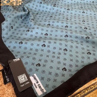Pier Cardin Monogram Pamuk Soft Eşarp 35671 - Duman