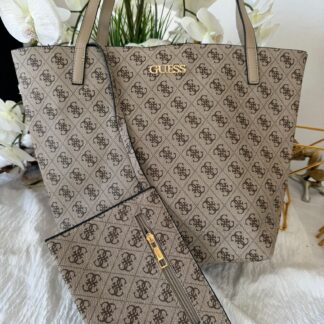 Guess Totebag Çanta 10730 - Sütlü Kahve