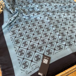 Pier Cardin Kare Desen Pamuk Soft Eşarp 10850 - Duman