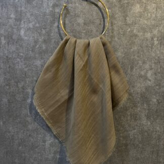 Pamuk Cotton Eşarp 53101 - Koyu Vizon