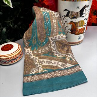 Yeni Etnik Pamuk Soft Şal 65301 - 65301 Yeşil