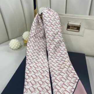 Dior Twill Eşarp-356533-Pudra Şekeri