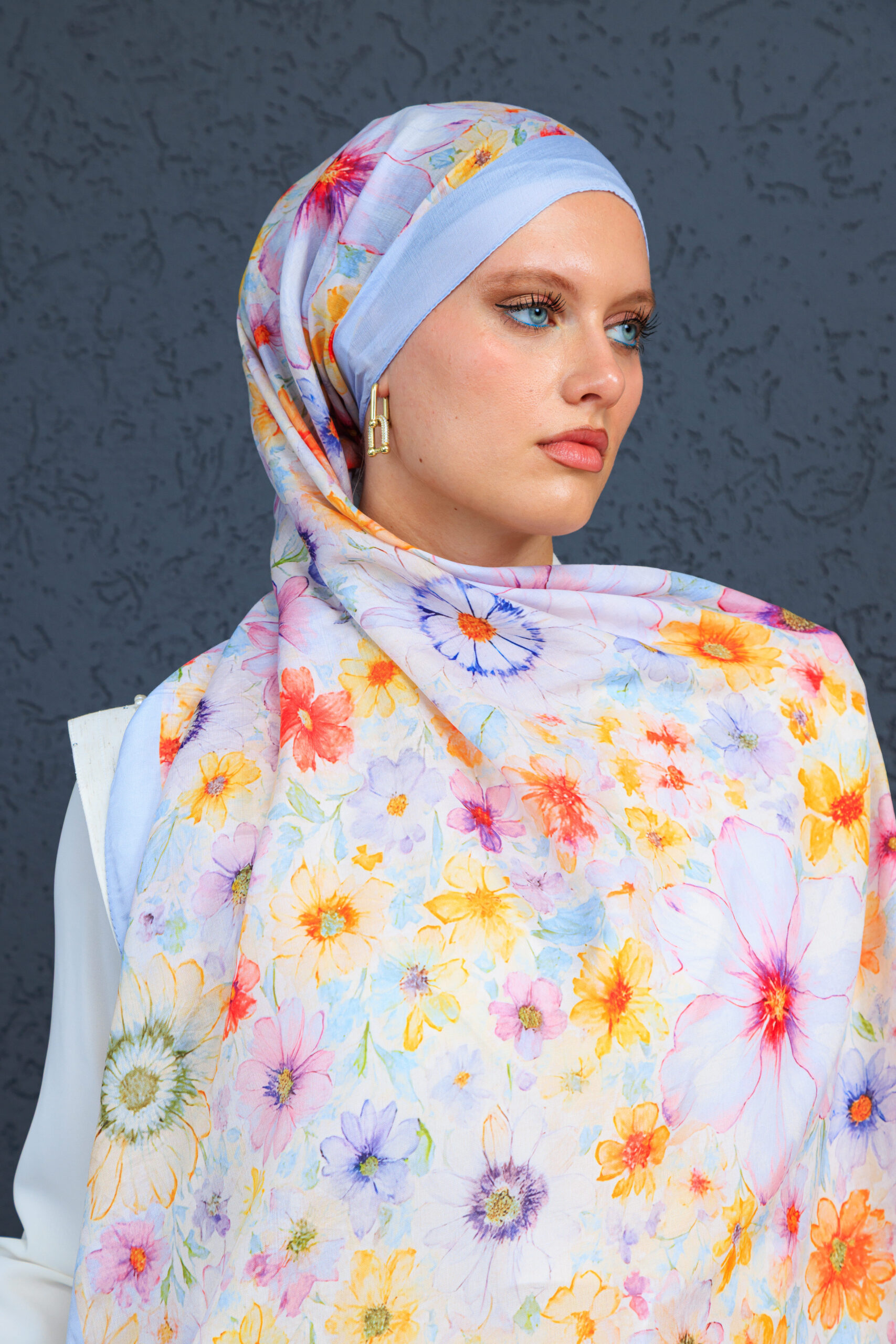 Eleya Şal Serisi - 469-008 - V- 3 - Mint Yeşil - Image 3