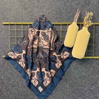 Naturel Pamuk İpek Eşarp-545658-Saklı Bahçe