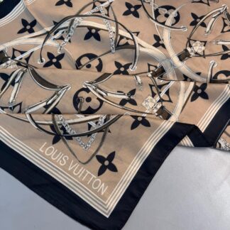 Lv Kemer Desen Pamuk Soft Şal 31230 - Camel