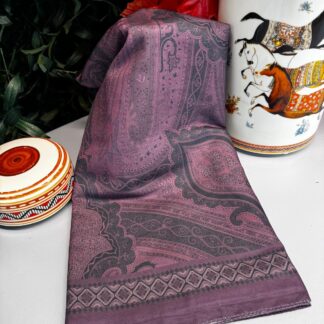 Yeni Etnik Pamuk Soft Şal 65301 - 65301 Bordo