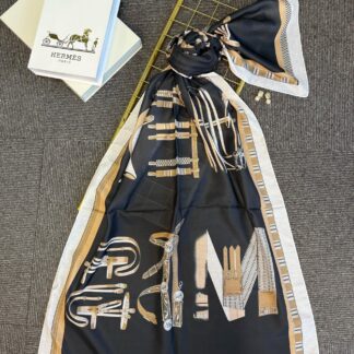 hermes pamuk soft şal - 32014 Siyah