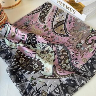 Etro Etnik Desen Pamuk Soft Eşarp 148 - Gül Kurusu