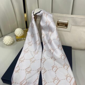 Dior Twill Eşarp-356530-Açık Kahve