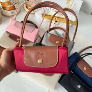 Longchamp Orta Boy Çanta - Bordo (3 Numara)