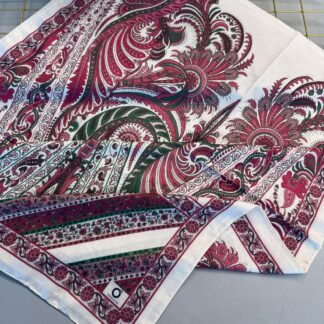 Etro Desen New Pamuk Soft Şal 23012 - Mürdüm