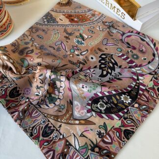 Etro Etnik Desen Pamuk Soft Eşarp 148 - Latte