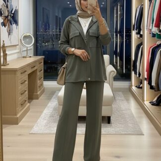 Premium Oys Bomber İkili Takım TK100248 - Haki