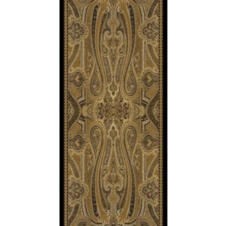 Rüya Tınısı Desen Şal 469-018 - V-11 - Gold Siyah
