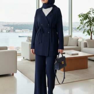 Triko İkili Takım TK100433 - Lacivert