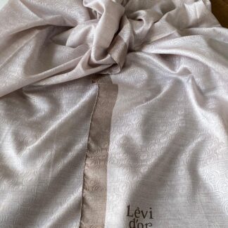 Levidor Monogram Şal - Soft Vizon