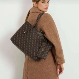 Guess Totebag Çanta 10730 - Acı Kahve