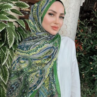 Etnik Etro Desen Pamuk Soft Şal 61534 - Benetton