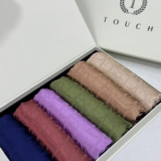 En Çok Satan 6'Lı Dior Desen Jakar Şal
