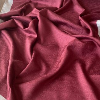 Levidor Monogram Şal - Bordo