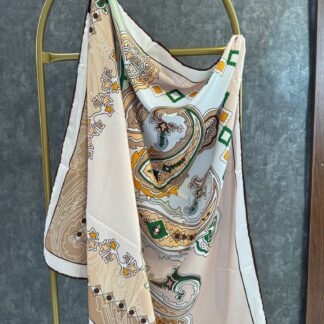 VAKKO ETNİK DESEN EŞARP 78963 - VİZON
