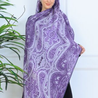 Mirşah Desen Şal 469-021 - V-13 - Leylak