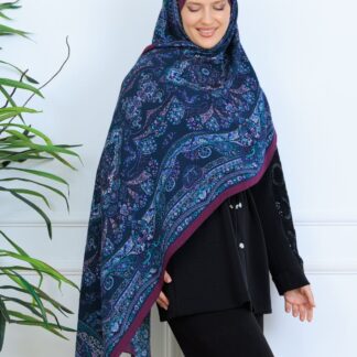 Ravza Desen Şal 469-019 - V-5 - Lavanta