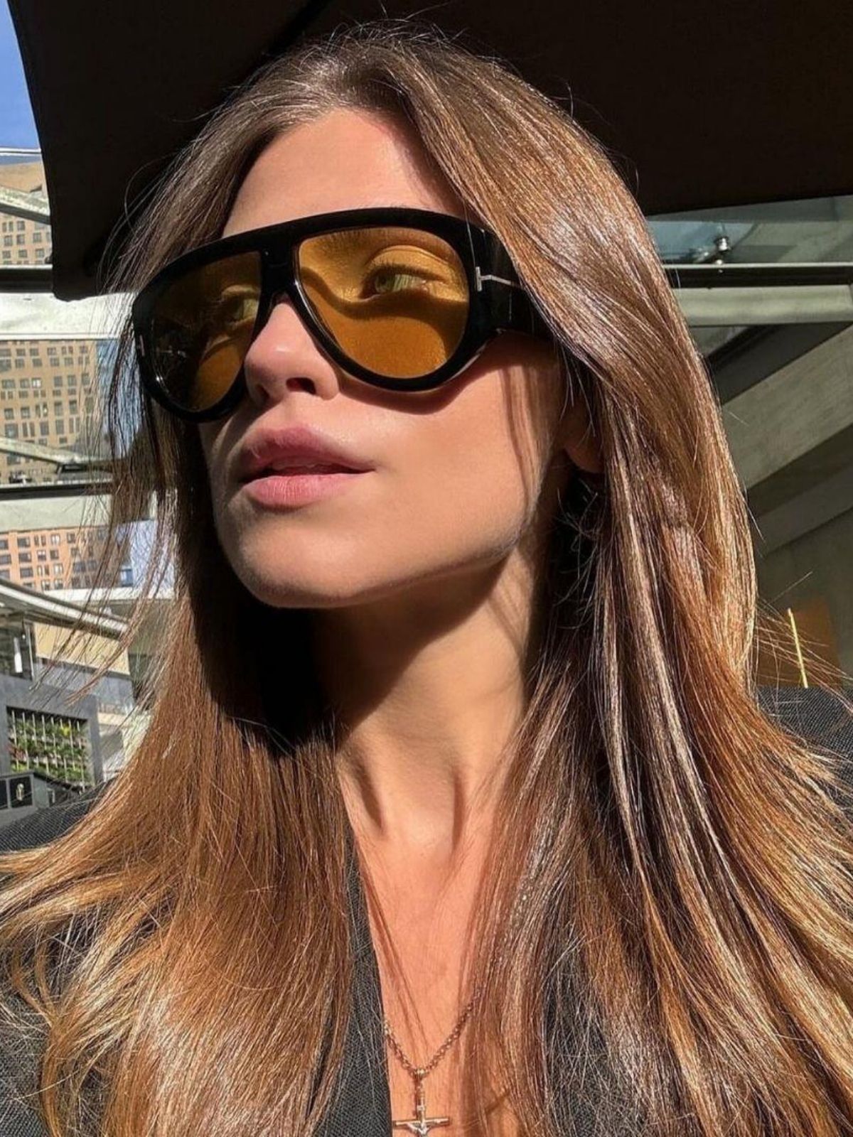 Tom Ford Original Premium Unisex Güneş Gözlüğü - Kahve