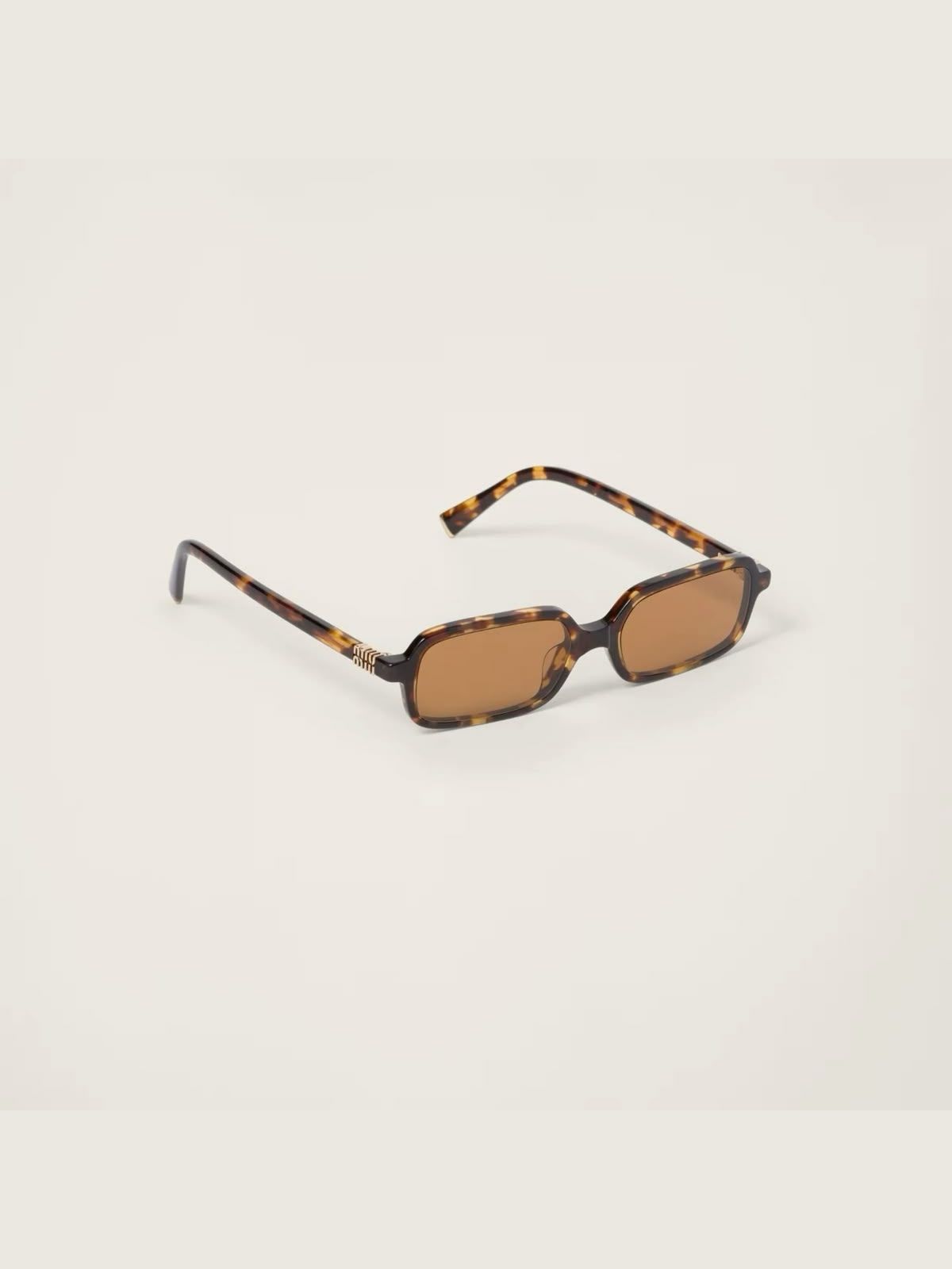 Miu Miu Tortoise Oval Güneş Gözlüğü - Pudra - Image 2