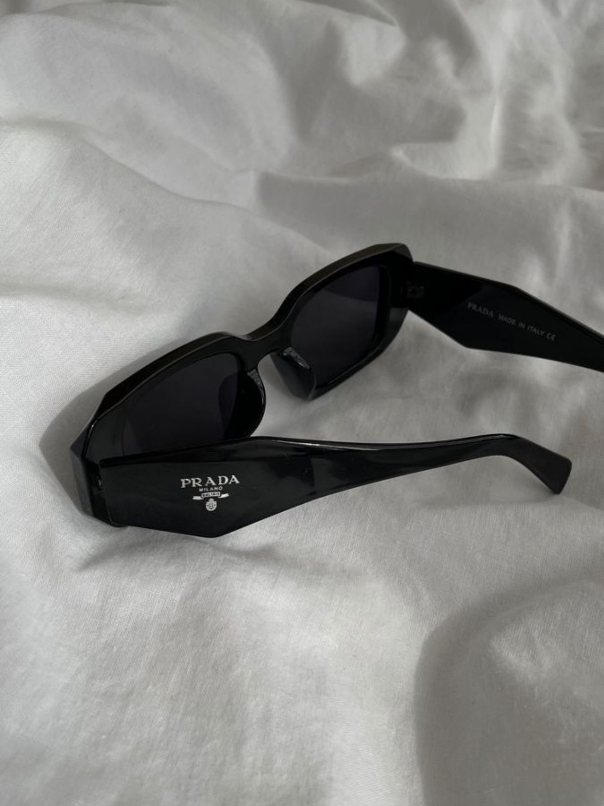 Prada Original Premium Güneş Gözlüğü - Siyah - Görsel 2