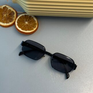 Celine Triomphe Metal Square Güneş Gözlüğü - Black