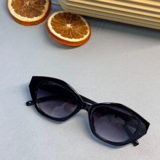 Saint Laurent SL M143 Cat-Eye Güneş Gözlüğü - Gold- Gölgeli Siyah