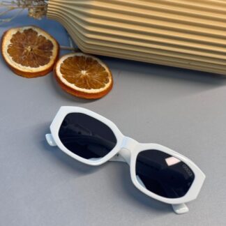 Gucci 5806 Hexagonal Güneş Gözlüğü- Beyaz