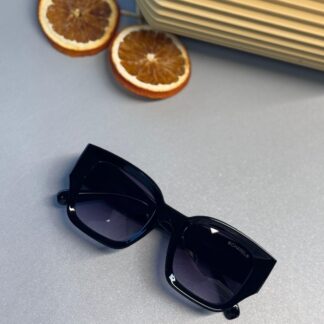 Chanel CC Kristalli Tortoise Güneş Gözlüğü- Siyah Degrade