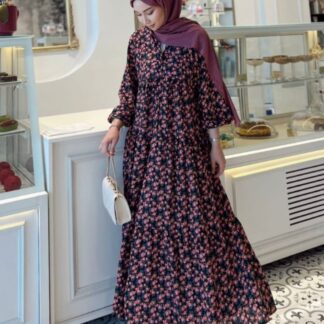 Rozi Miss Elbise L10068 - Vişne