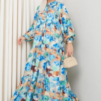 Samyella Elbise L100109 - Gök Mavi