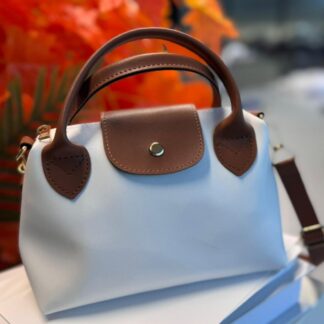 Longchamp Mini Çanta - Beyaz