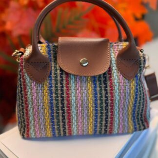 Hasır Dokulu Longchamp Çanta