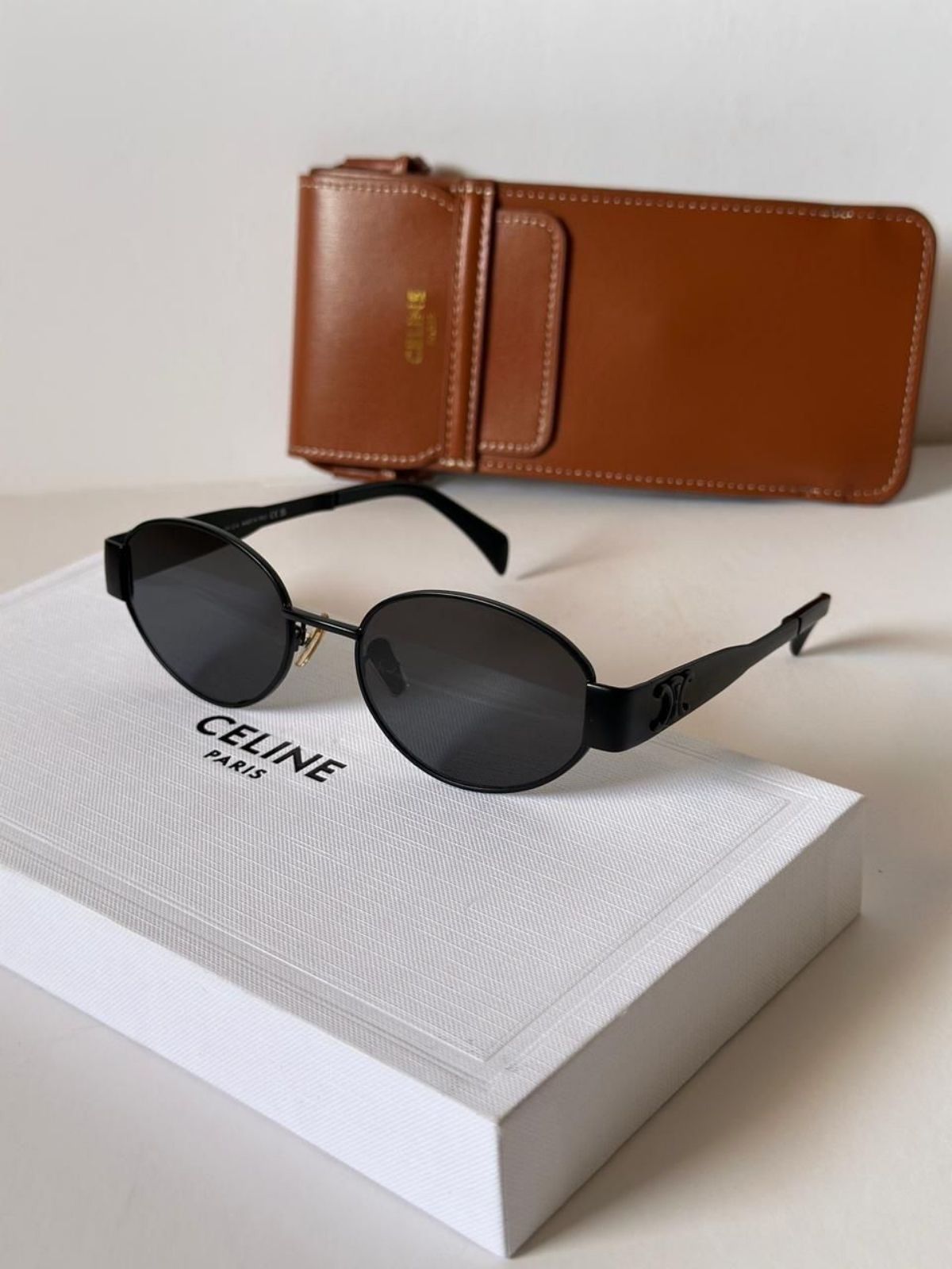 Celine Original Premium Full Set Güneş Gözlüğü - Siyah